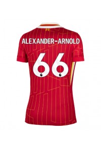 Liverpool Alexander-Arnold #66 Jalkapallovaatteet Naisten Kotipaita 2024-25 Lyhythihainen